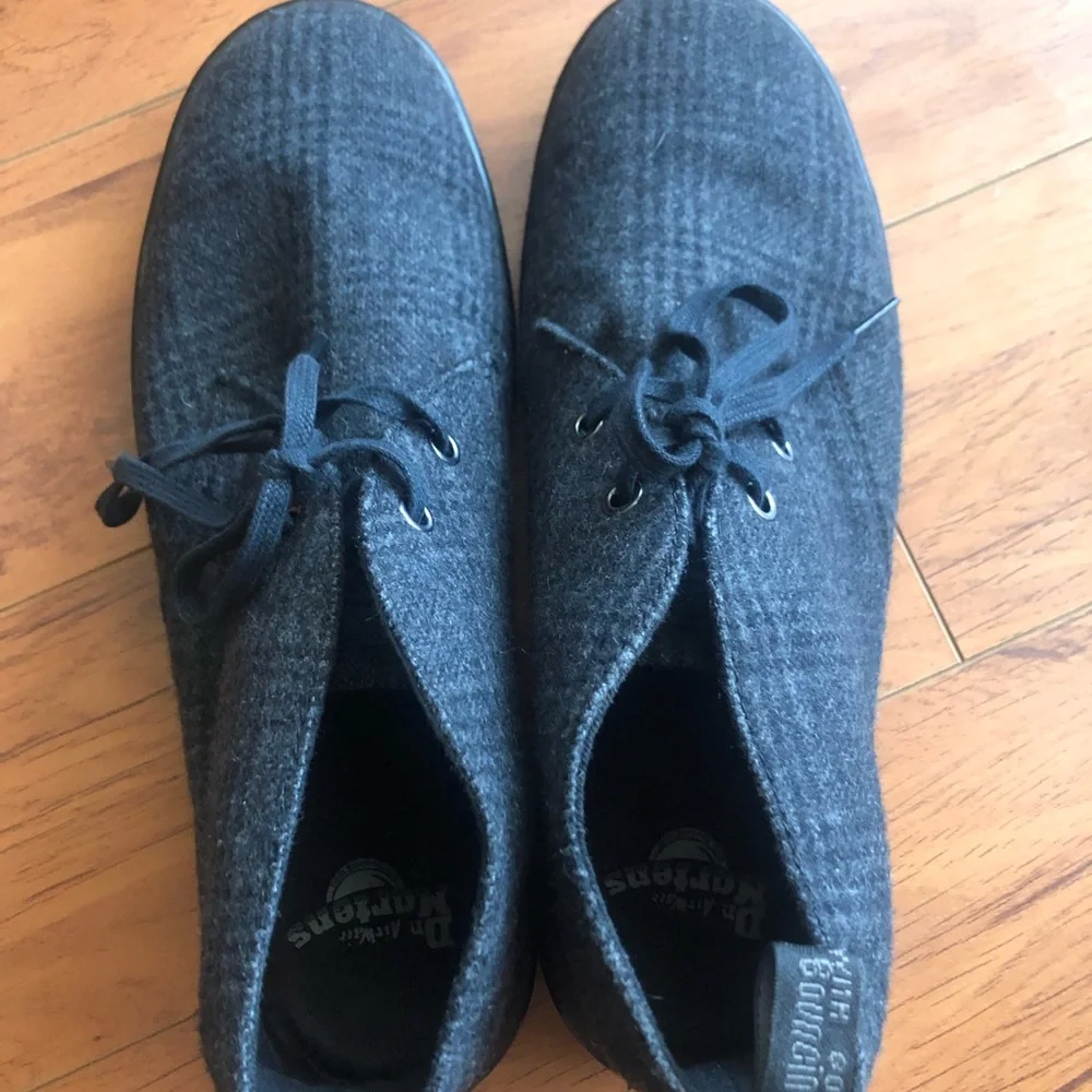 Men's Charcoal Gray Wool-Blend Chukka Sneakers
